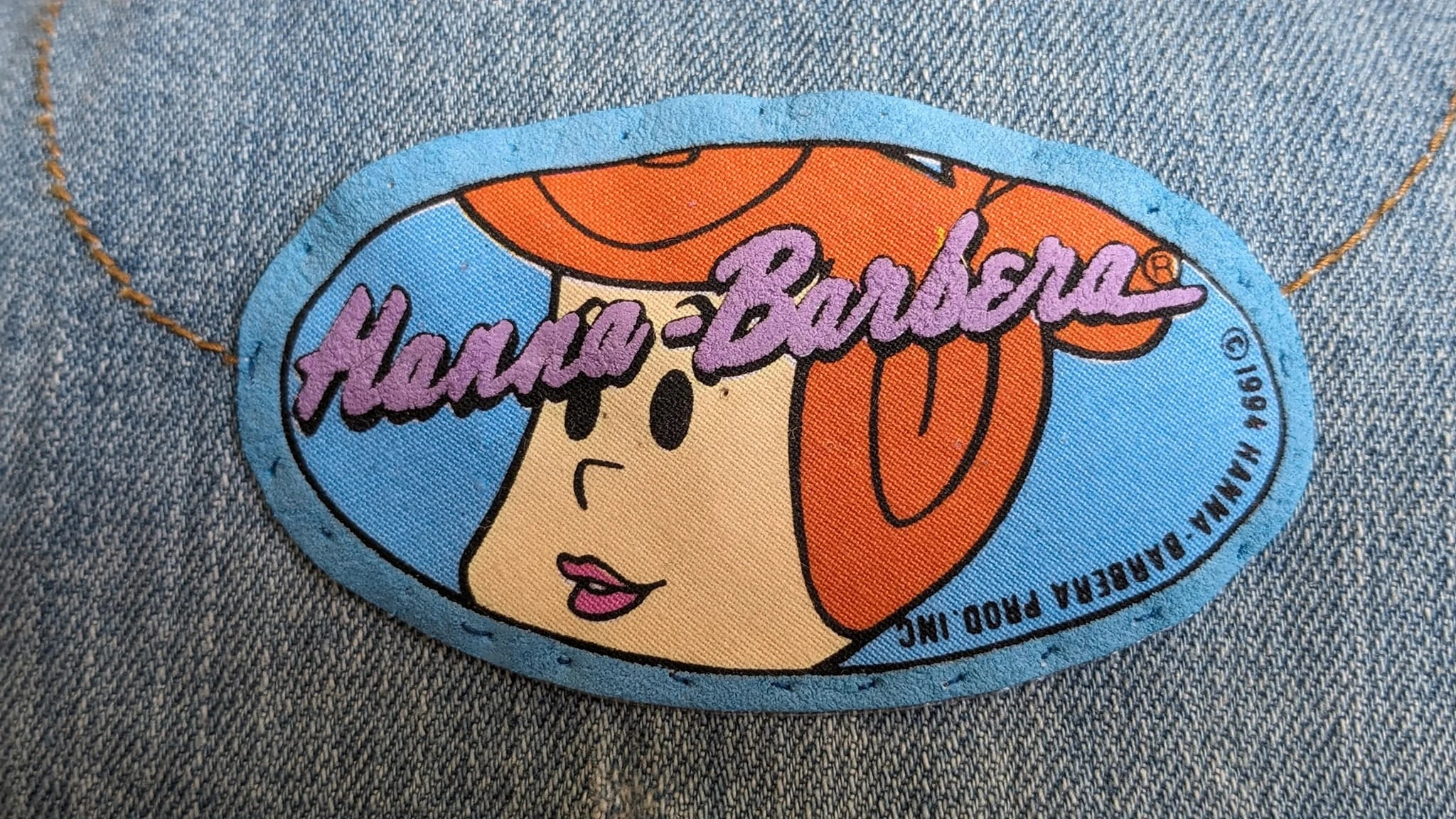 Embroidered denim jacket "The Flintstones - the Flinstones" – photo 7